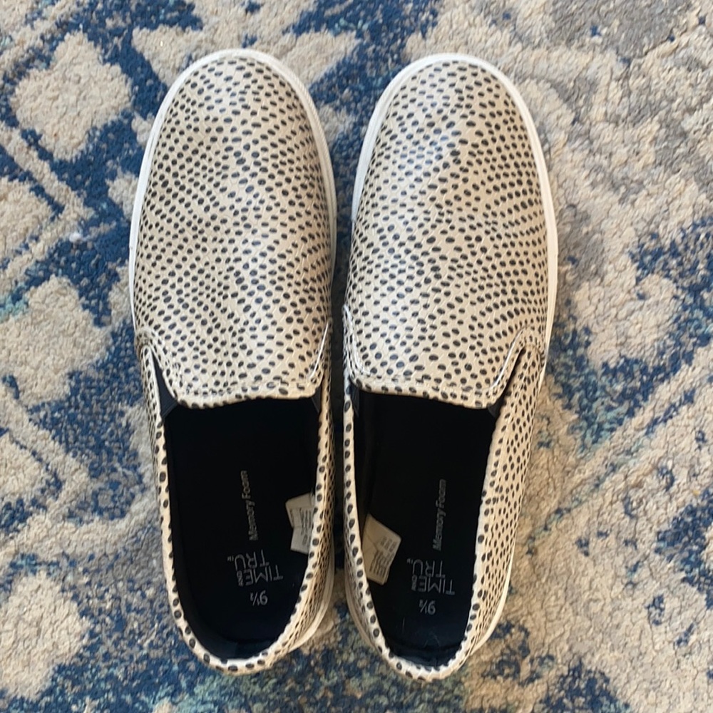 Cheetah Slip on Sneaker shoes